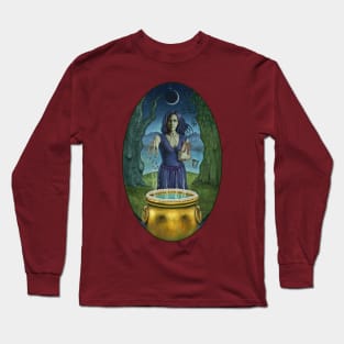 High Priestess from the Celtic Tarot Long Sleeve T-Shirt
